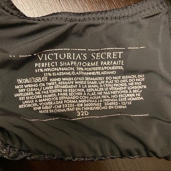 Victoria Secret Push-Up Perfect Shape Bra 32D - Picture 4 of 4